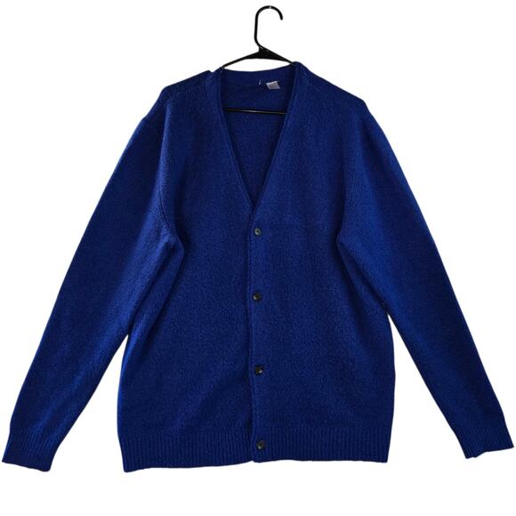 Divided H&M Royal Blue Sweater Cardigan Women's Size M - Picture 1 of 7